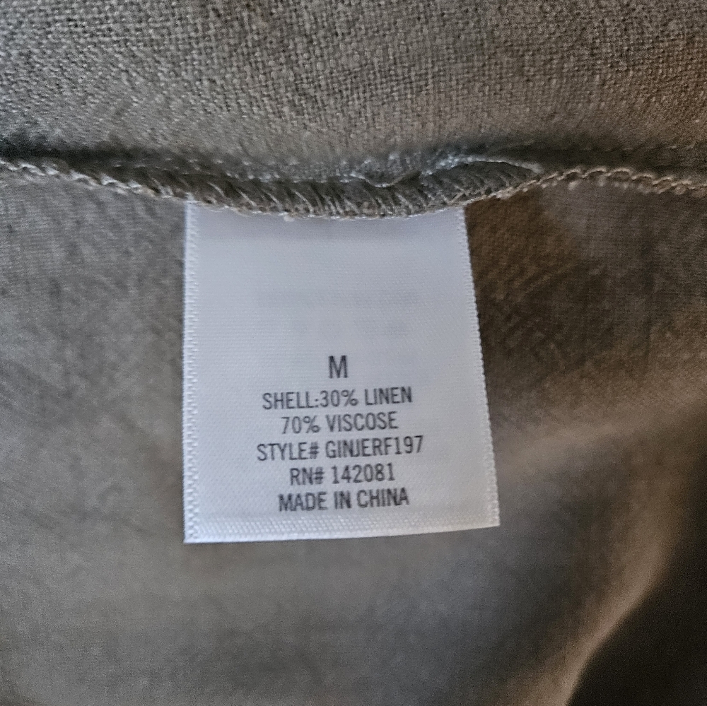 NWT Alya by Francesca's Coastal Boho Chic Twist Knot Sage Mini Skirt Size M - Picture 9 of 9